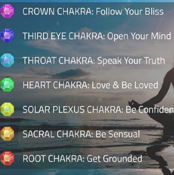 Sale! 𝅺New Tiger's Eye 7 Chakra Healing Love Stretchy Bracelet - Picture 7 of 8